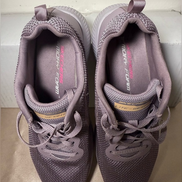 Skechers Women’s Lite-Weight Lace-Up Sneakers - Picture 8 of 9